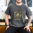 On My Way To Hoard Books And Cause Chaos Tom Foolery Men's Comfort Colors T-Shirt Pepper