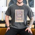 Hockey Romance Tarot Card Books Reader Cozy Reading Men's Comfort Colors T-Shirt Pepper