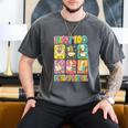 HUGvyn Happy 100 Days Of School Teacher Goose Preppy Books Men's Comfort Colors T-Shirt Pepper HUGvyn Happy 100 Days Of School Teacher Goose Preppy Books Men's Comfort Colors T-Shirt Pepper