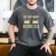 I'm This Many Books Old Read Book 2nd Birthday 2 Years Old Men's Comfort Colors T-Shirt Pepper I'm This Many Books Old Read Book 2nd Birthday 2 Years Old Men's Comfort Colors T-Shirt Pepper