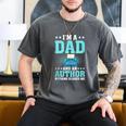 I'm A Dad And An Author Book Writer Father Men's Comfort Colors T-Shirt Pepper