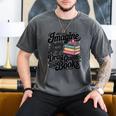 Imagine Being Afraid Of Drag Queens And Books Men's Comfort Colors T-Shirt Pepper