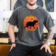 Introvert Retro Sunset Capybara Tee Men's Comfort Colors T-Shirt Pepper Introvert Retro Sunset Capybara Tee Men's Comfort Colors T-Shirt Pepper