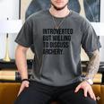 Introverted Archer Archery Introvert Men's Comfort Colors T-Shirt Pepper Introverted Archer Archery Introvert Men's Comfort Colors T-Shirt Pepper
