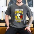 Introverts Unite Introvert Antisocial Anti Social Men's Comfort Colors T-Shirt Pepper Introverts Unite Introvert Antisocial Anti Social Men's Comfort Colors T-Shirt Pepper