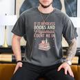 If It Involves Books & Pajamas Count Me In Cute Pajama Night Men's Comfort Colors T-Shirt Pepper