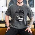 It's Not Hoarding If It's Books Book Lover Readers Men's Comfort Colors T-Shirt Pepper