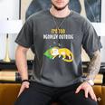 It's Too Peopley Outside Introvert And Cat Lover Men Women Kids Men's Comfort Colors T-Shirt Pepper