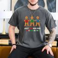 Just Booked For The Holidays Gingerbread Men's Comfort Colors T-Shirt Pepper Just Booked For The Holidays Gingerbread Men's Comfort Colors T-Shirt Pepper
