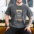 Just A Girl Who Loves Cats & Books Bookish Women Men's Comfort Colors T-Shirt Pepper