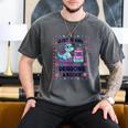 Just A Girl Who Loves Dragons And Books Lover Reading Book Men's Comfort Colors T-Shirt Pepper