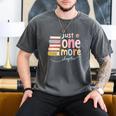 Just One More Chapter Artistic Pastel Book Lover Vibe Men's Comfort Colors T-Shirt Pepper