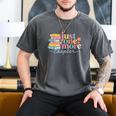 Just One More Chapter Floral Book Reading Teacher Bookworm Men's Comfort Colors T-Shirt Pepper Just One More Chapter Floral Book Reading Teacher Bookworm Men's Comfort Colors T-Shirt Pepper