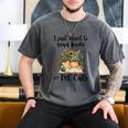 I Just Want To Read Books And Pet Cats Cat Lover Men's Comfort Colors T-Shirt Pepper I Just Want To Read Books And Pet Cats Cat Lover Men's Comfort Colors T-Shirt Pepper