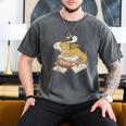 Be Kind Stay Weird Read Books Cute Dragon Men's Comfort Colors T-Shirt Pepper