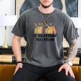 If You Know You Know 6 7 Reading Books Merry Christmas Men's Comfort Colors T-Shirt Pepper