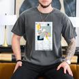 Little Miss Muffet Reading a Picture Book Men's Comfort Colors T-Shirt Pepper