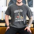 I Look Better Bent Over A Book Book Lover Men's Comfort Colors T-Shirt Pepper