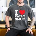 I Love Fairy Smut Book Lover Saying Men's Comfort Colors T-Shirt Pepper I Love Fairy Smut Book Lover Saying Men's Comfort Colors T-Shirt Pepper