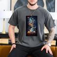 Magical Book Floral Coffee Books Nature Fantasy Men's Comfort Colors T-Shirt Pepper