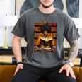 Man Reading Book Black History Month Book Lover Afro Men's Comfort Colors T-Shirt Pepper Man Reading Book Black History Month Book Lover Afro Men's Comfort Colors T-Shirt Pepper