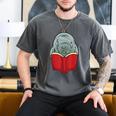 Manatee Reading Books Sea Animal Manatee Men's Comfort Colors T-Shirt Pepper Manatee Reading Books Sea Animal Manatee Men's Comfort Colors T-Shirt Pepper