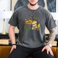 Mardi Gras Book Lover Reading Reader Men Women Kids Men's Comfort Colors T-Shirt Pepper