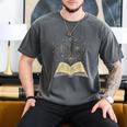 Mystic Astral Lunar Celestial Witch Spell Book Men's Comfort Colors T-Shirt Pepper