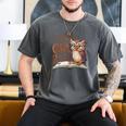 If You Need Me Owl Be Reading Book Lover Students Men's Comfort Colors T-Shirt Pepper