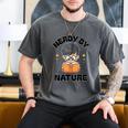 Nerdy By Nature Chibi Cute Book Lover Men's Comfort Colors T-Shirt Pepper Nerdy By Nature Chibi Cute Book Lover Men's Comfort Colors T-Shirt Pepper