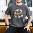 I Have No Shelf Control Witty Book Lover Artwork Men's Comfort Colors T-Shirt Pepper I Have No Shelf Control Witty Book Lover Artwork Men's Comfort Colors T-Shirt Pepper