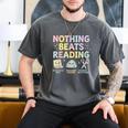 Nothing Beats Reading Book Librarian Across America Kids Men's Comfort Colors T-Shirt Pepper