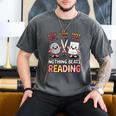 Nothing Goes Beyond Reading Rock Paper Scissors Book Men's Comfort Colors T-Shirt Pepper