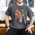 Octopus Book Reading Book Reader Ocean Octopus Men's Comfort Colors T-Shirt Pepper