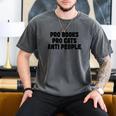 PRO Books PRO Cats Anti People Men's Comfort Colors T-Shirt Pepper