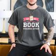Published Author Ask Me About My Book Men's Comfort Colors T-Shirt Pepper