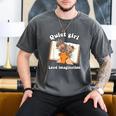 Quiet Girl Loud Imagination Book Lover Bookworm Reader Men's Comfort Colors T-Shirt Pepper Quiet Girl Loud Imagination Book Lover Bookworm Reader Men's Comfort Colors T-Shirt Pepper