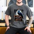 Raven On A Stack Of Books Wisdom Of Odin Men's Comfort Colors T-Shirt Pepper Raven On A Stack Of Books Wisdom Of Odin Men's Comfort Colors T-Shirt Pepper