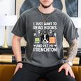 Read Books & Pet My Frenchton Owner Frenchton Lover Men's Comfort Colors T-Shirt Pepper Read Books & Pet My Frenchton Owner Frenchton Lover Men's Comfort Colors T-Shirt Pepper