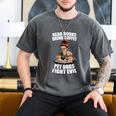 Read Books Drink Coffee Pet Dogs Fight Evil Bookworm Dog Men's Comfort Colors T-Shirt Pepper Read Books Drink Coffee Pet Dogs Fight Evil Bookworm Dog Men's Comfort Colors T-Shirt Pepper