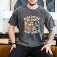 Read Books Be Kind Stay Weird Book Dragon Skeleton Reading Men's Comfort Colors T-Shirt Pepper Read Books Be Kind Stay Weird Book Dragon Skeleton Reading Men's Comfort Colors T-Shirt Pepper