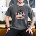 Read Books Be Kind Stay Weird Dragon Men's Comfort Colors T-Shirt Pepper