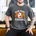 Read More Books Teacher Halloween Men Women Men's Comfort Colors T-Shirt Pepper
