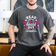 Read Your Heart Out Cute Teacher Women Book Lovers Men's Comfort Colors T-Shirt Pepper Read Your Heart Out Cute Teacher Women Book Lovers Men's Comfort Colors T-Shirt Pepper