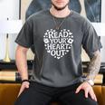 Read Your Heart Out Teacher Women Bookish Reader Book Lover Men's Comfort Colors T-Shirt Pepper Read Your Heart Out Teacher Women Bookish Reader Book Lover Men's Comfort Colors T-Shirt Pepper