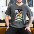 Read S'More Books Marshmallow Reading Smores Men's Comfort Colors T-Shirt Pepper