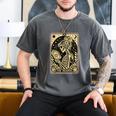 The Reader Tarot Card Book Lover Skeleton Reading Book Men's Comfort Colors T-Shirt Pepper The Reader Tarot Card Book Lover Skeleton Reading Book Men's Comfort Colors T-Shirt Pepper