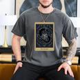 The Reader Tarot Card Mystic Dragon Book Magic Men's Comfort Colors T-Shirt Pepper
