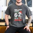 Reading 67 Meme English Teacher Christmas Book Lover Men's Comfort Colors T-Shirt Pepper