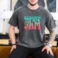 Reading Is My Jam Book Lover Bookworm Teacher Library Reader Men's Comfort Colors T-Shirt Pepper Reading Is My Jam Book Lover Bookworm Teacher Library Reader Men's Comfort Colors T-Shirt Pepper
